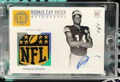 George Pickens [Cap Patch Autograph Diamond] #142 Football Cards 2022 Panini Encased Prices