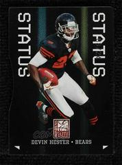 Devin Hester [Status Black] #16 Football Cards 2011 Panini Donruss Elite Prices