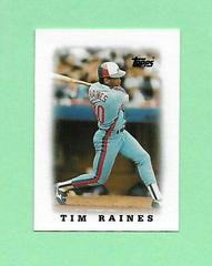 Tim Raines Baseball Cards 1988 Topps Mini League Leaders Prices