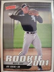 Joe Crede Baseball Cards 2001 Upper Deck Victory Prices