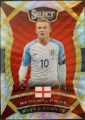 Wayne Rooney #17 Soccer Cards 2016 Panini Select National Pride Prices