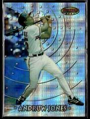 Andruw Jones [Atomic Refractor] Baseball Cards 1997 Bowman's Best Preview Prices