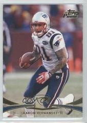Aaron Hernandez [Gold] #93 Football Cards 2012 Topps Prime Prices
