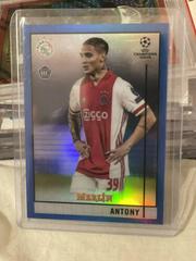 Antony [Blue Refractor] Soccer Cards 2020 Topps Merlin Chrome UEFA Champions League Prices