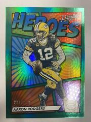 Aaron Rodgers [Green] #H-1 Football Cards 2022 Panini Prestige Heroes Prices