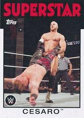 Cesaro Wrestling Cards 2016 Topps WWE Heritage Prices