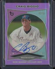 Craig Biggio [Purple] #AC-CB Baseball Cards 2023 Topps Brooklyn Collection Autographs Prices