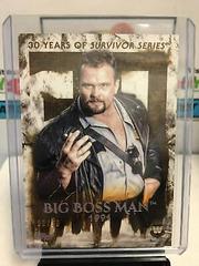 Big Boss Man [Gold] Wrestling Cards 2018 Topps WWE Undisputed 30 Years of Survivor Series Prices