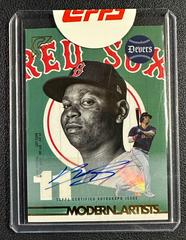 Rafael Devers #MA-14 Baseball Cards 2022 Topps Gallery Modern Artists Autographs Prices