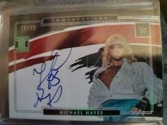Michael Hayes [Holo Silver] Wrestling Cards 2022 Panini Impeccable WWE Immortal Ink Autographs Prices