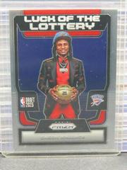 Cason Wallace #11 Basketball Cards 2023 Panini Prizm Luck of the Lottery Prices