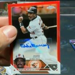 Eddie Murray [Red] Baseball Cards 2023 Topps Chrome Update Legend Autographs Prices