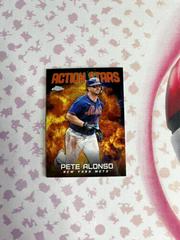 Pete Alonso [Orange] Baseball Cards 2023 Topps Chrome Update Action Stars Prices