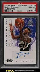 Isaiah Thomas Autograph #270 Basketball Cards 2012 Panini Contenders Prices