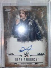 Dean Ambrose Wrestling Cards 2016 Topps WWE Autographs Prices