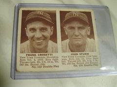 Frank Crosetti, John Sturm Baseball Cards 1941 Double Play Prices