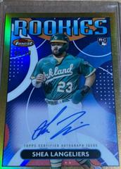 Shea Langeliers [Gold] #FRD-6 Baseball Cards 2023 Topps Finest Rookies Design Variation Prices
