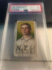 Rube Marquard [Portrait] #NNO Baseball Cards 1909 T206 Piedmont 350 Prices