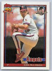Kirk McCaskill #532 Baseball Cards 1991 Topps Desert Shield Prices