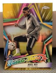 Axel Kei [Gold] #FS-18 Soccer Cards 2022 Topps Chrome MLS Future Stars Prices