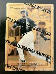 Frank Thomas [Gold Promo] Baseball Cards 1996 Leaf Steel Prices