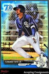 Fernando Tatis Jr. [Blue Refractor] #BCP160 Baseball Cards 2017 Bowman Chrome Prospects Prices