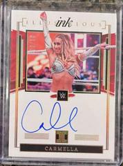 Carmella [Holo Gold] #IL-CML Wrestling Cards 2022 Panini Impeccable WWE Illustrious Ink Autographs Prices