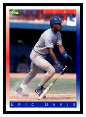Eric Davis [Series II] #T25 Baseball Cards 1992 Classic Prices