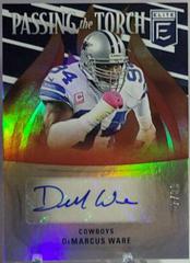 DeMarcus Ware Football Cards 2022 Panini Donruss Elite Passing the Torch Signatures Prices