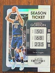Aaron Gordon #72 Basketball Cards 2021 Panini Contenders Optic Prices
