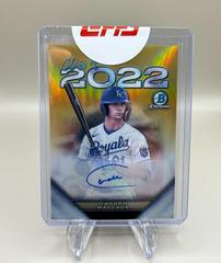 Cayden Wallace [Gold] #C22A-CW Baseball Cards 2022 Bowman Draft Class of Autographs Prices
