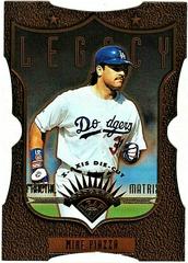 Mike Piazza [Die Cut] #191 Baseball Cards 1997 Leaf Fractal Matrix Prices