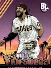 Fernando Tatis Jr. #GV-33 Baseball Cards 2024 Topps Big League Baseball Good Vibrations Prices
