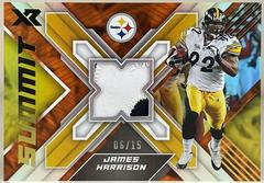 James Harrison [Orange] #SS-9 Football Cards 2022 Panini XR Summit Swatches Prices
