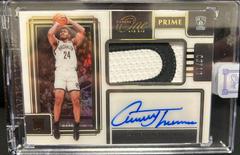 Cameron Thomas [Gold] Basketball Cards 2021 Panini One and One Prime Rookie Jersey Autographs Prices