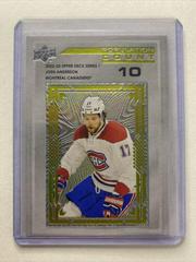 Josh Anderson [10] Hockey Cards 2022 Upper Deck Population Count Prices