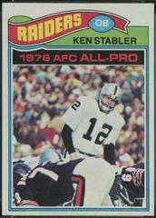Ken Stabler [All Pro] Football Cards 1977 Topps Prices
