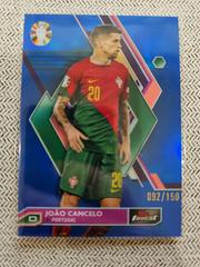 Joao Cancelo [Blue Refractor] #66 Soccer Cards 2023 Topps Finest Road to UEFA EURO Prices