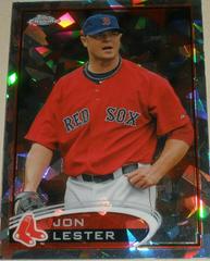 Jon Lester [Atomic Refractor] #6 Baseball Cards 2012 Topps Chrome Prices