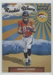 Noah Fant Football Cards 2019 Panini Playoff Rookie Wave Prices