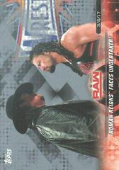 Roman Reigns Faces Undertaker [Silver] Wrestling Cards 2018 Topps WWE Road To Wrestlemania Prices