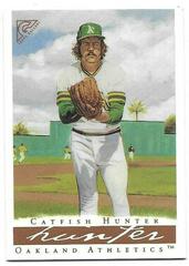 Catfish Hunter [White Jersey] Baseball Cards 2003 Topps Gallery HOF Prices