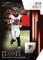 Calvin Ridley #11 Football Cards 2018 Panini Playbook X's and O's Prices