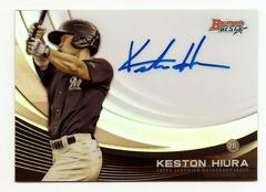 Keston Hiura Baseball Cards 2017 Bowman's Best Monochrome Autograph Prices