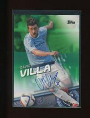 David Villa [Autograph Green] Soccer Cards 2016 Topps MLS Prices