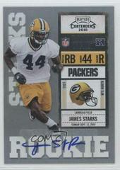 James Starks [Autograph] Football Cards 2010 Playoff Contenders Prices