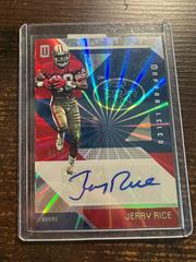 Jerry Rice [Autograph Blue] #63 Football Cards 2016 Panini Unparalleled Prices