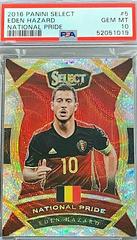 Eden Hazard Soccer Cards 2016 Panini Select National Pride Prices