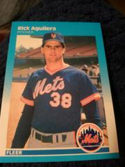 Rick Aguilera #1 Baseball Cards 1987 Fleer Glossy Prices