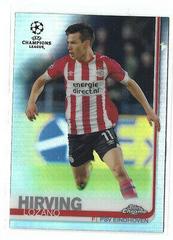 Hirving Lozano [Refractor] Soccer Cards 2018 Topps Chrome UEFA Champions League Prices